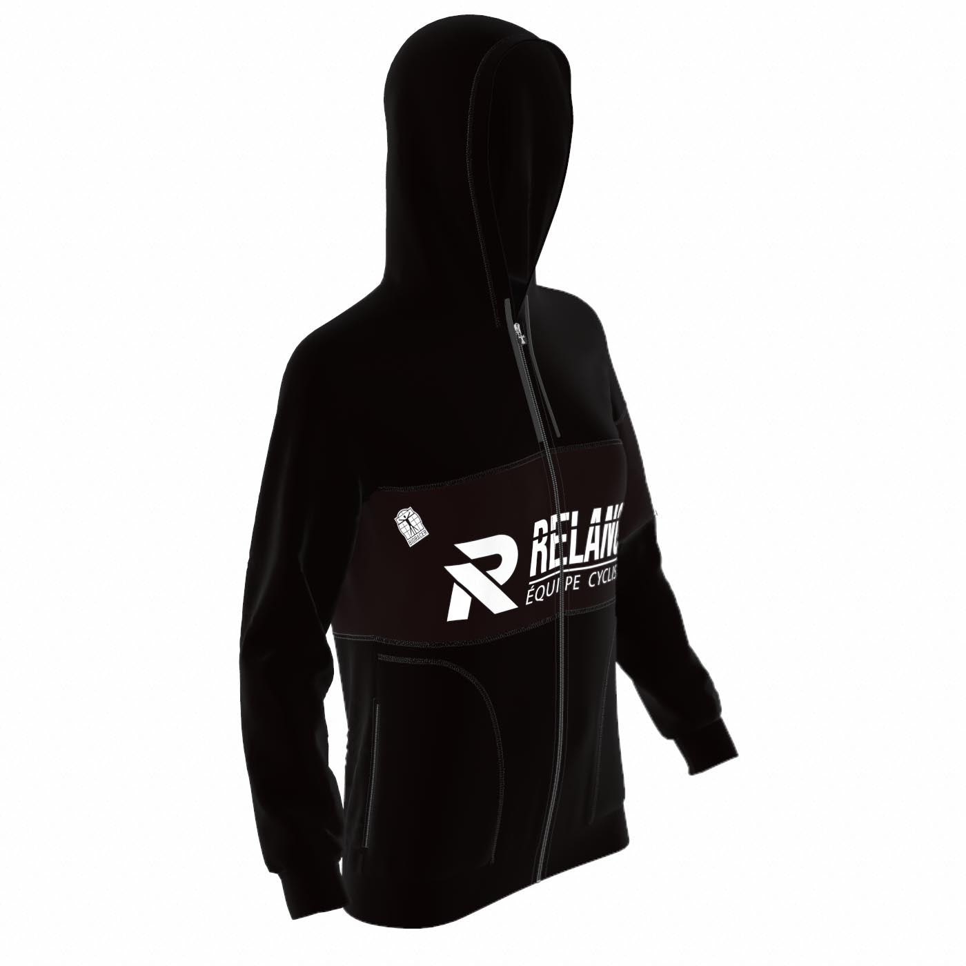 Hooded Sweater Zipper Lombordia - Women