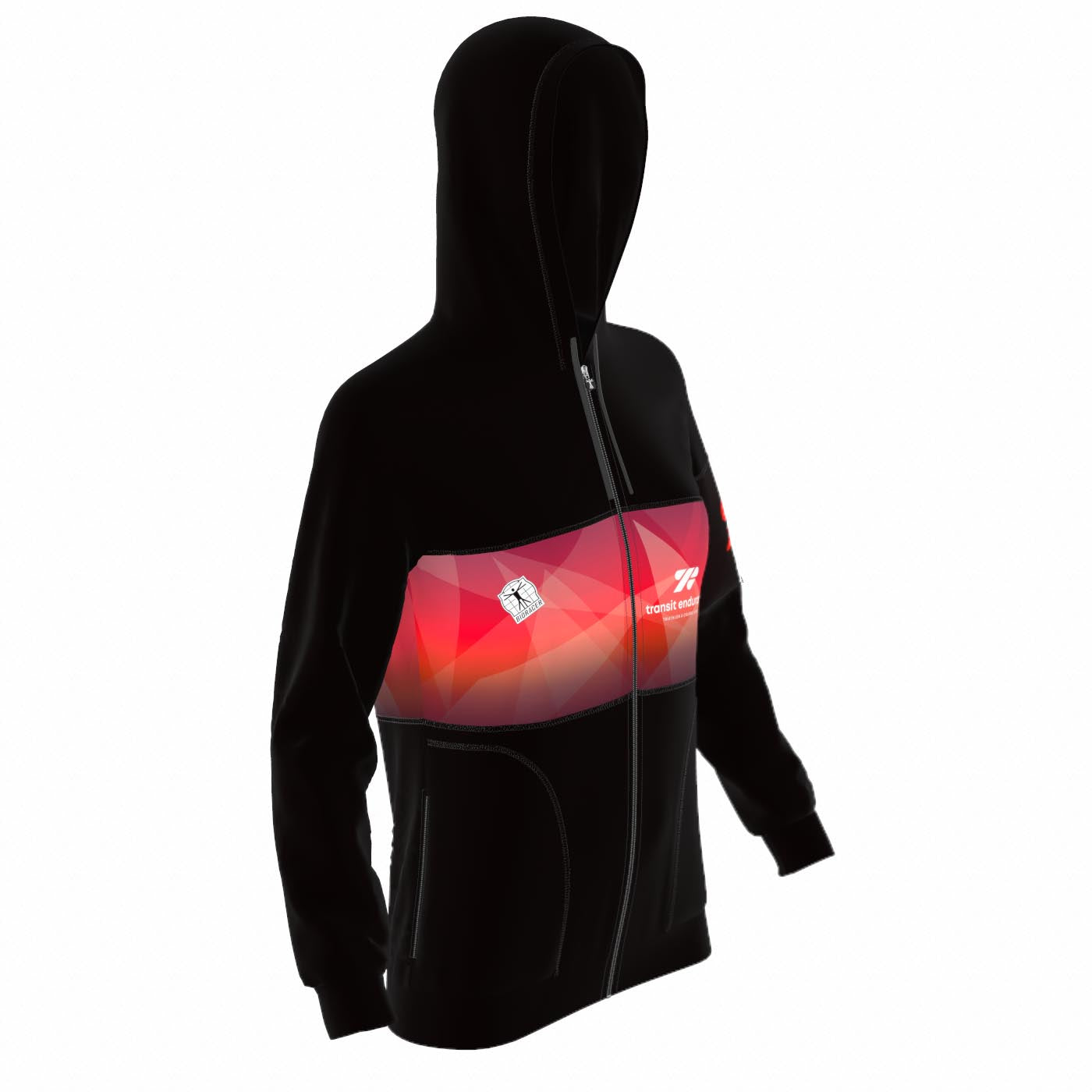 Hooded Sweater Zipper Lombordia - Men