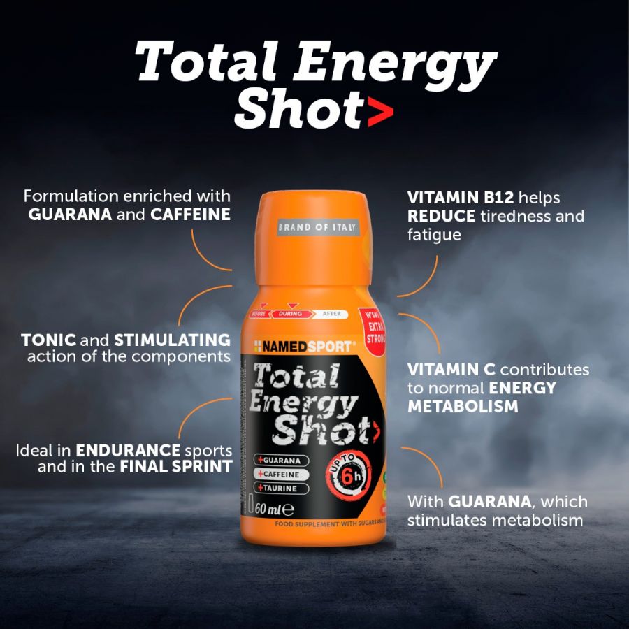 TOTAL ENERGY SHOT - Orange - 60ml