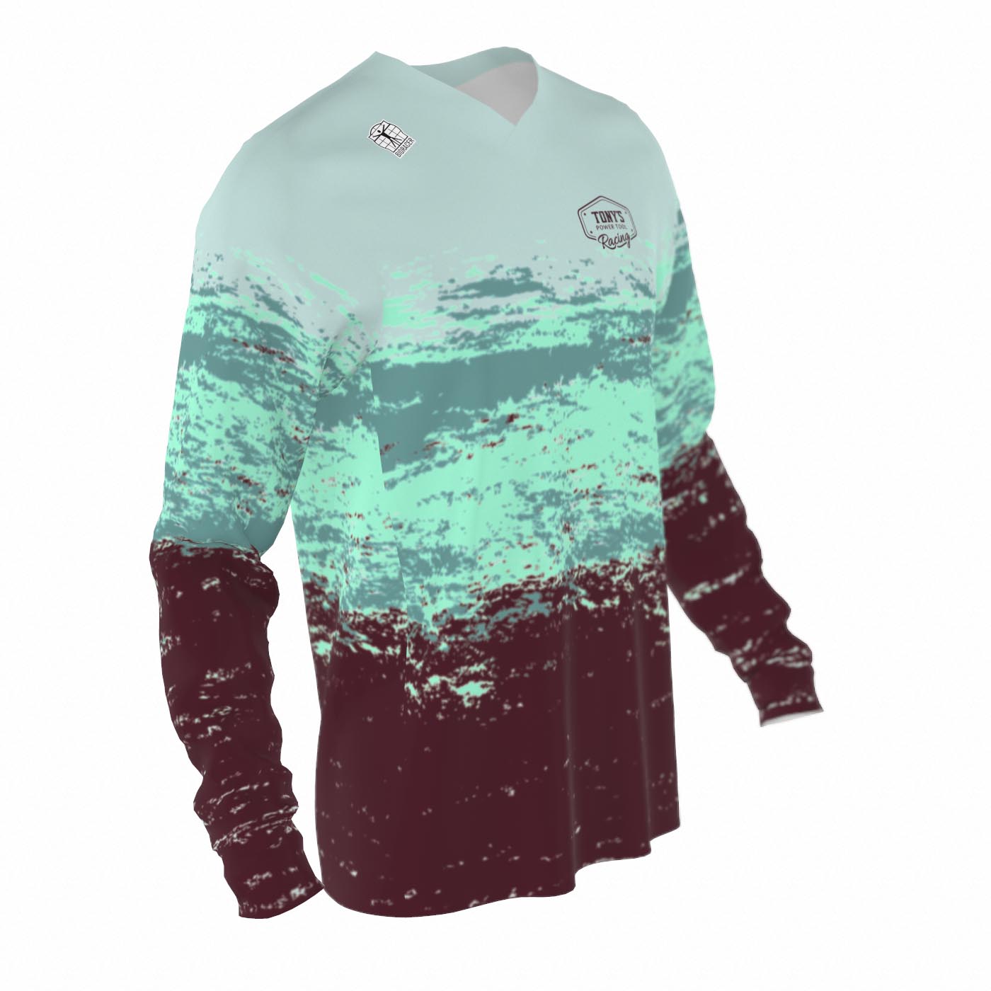 Jersey Downhill LS Prof V-Neck - Unisex