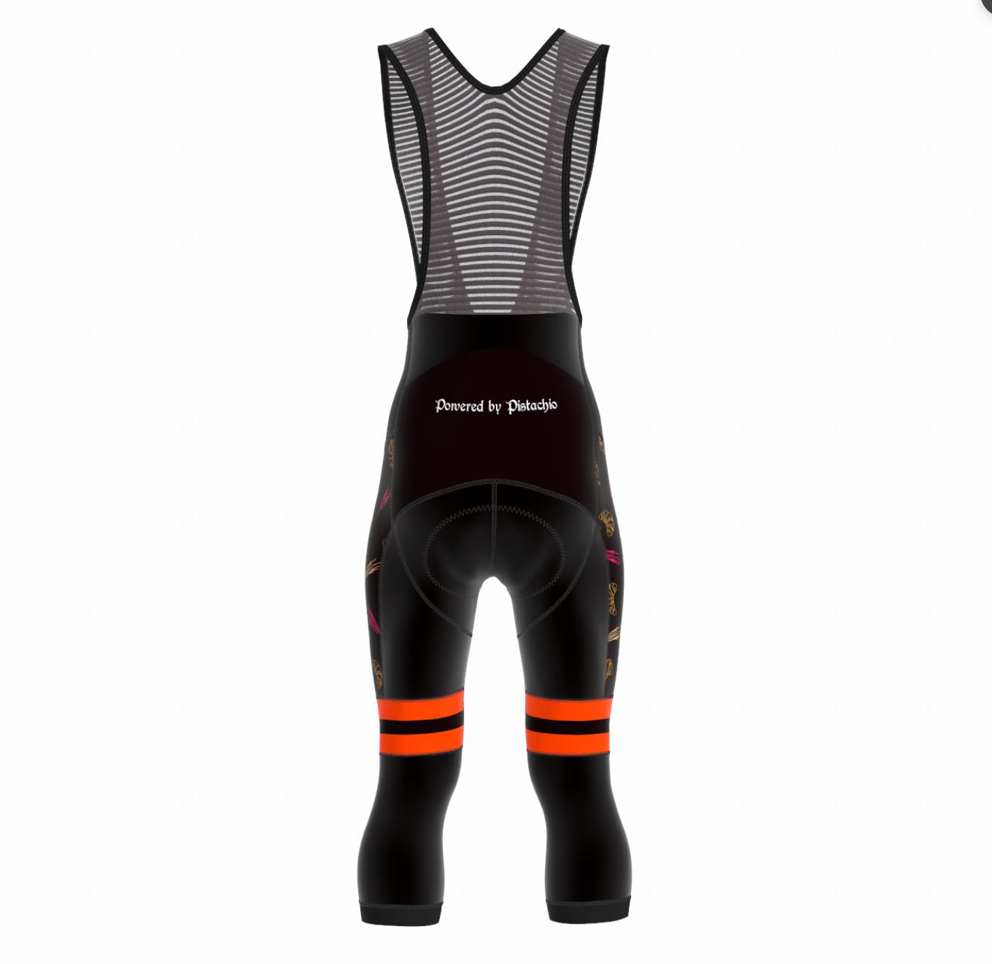 Bibtights 3/4 Icon Lycra - Womens (orange)