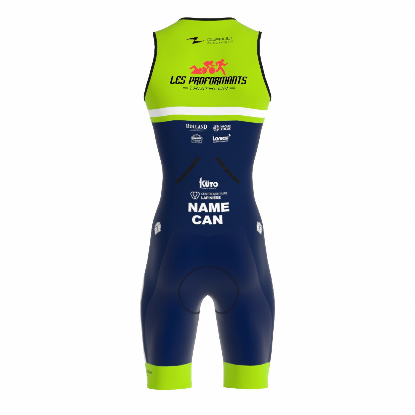 Tri Team Suit BackPocket - Women