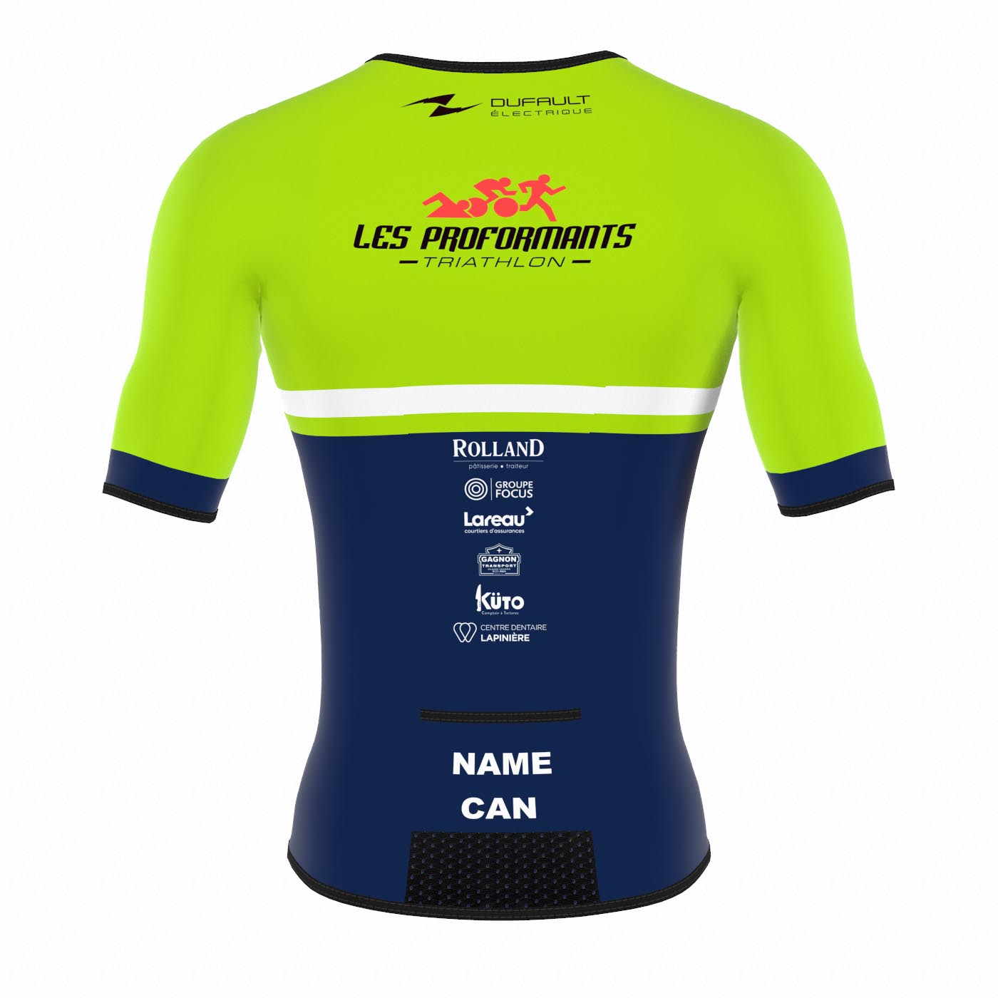 Tri Top Nel Short Sleeve Front Zipper 2.0 - Men