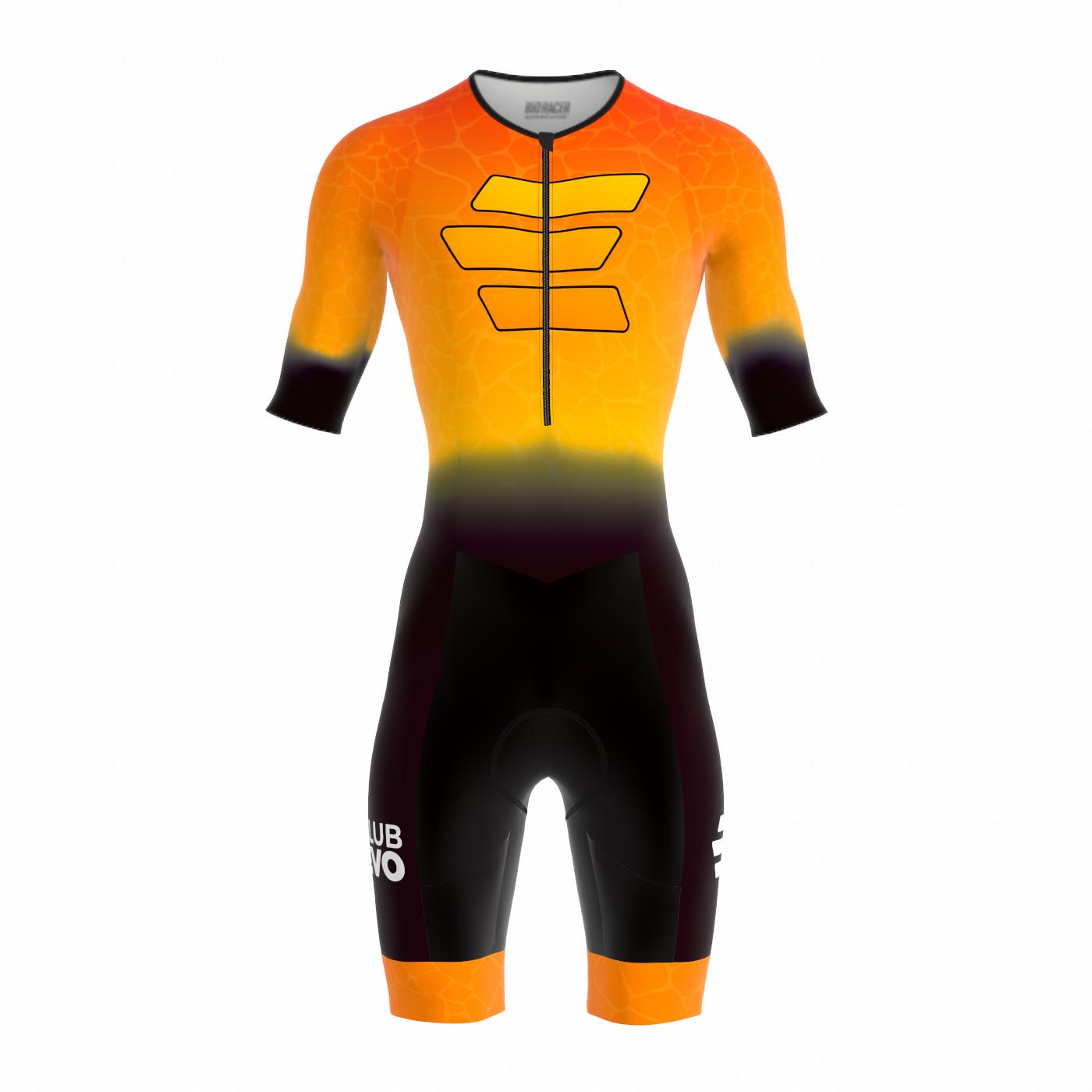 Tri Team Suit Short Sleeve Backpocket - Men