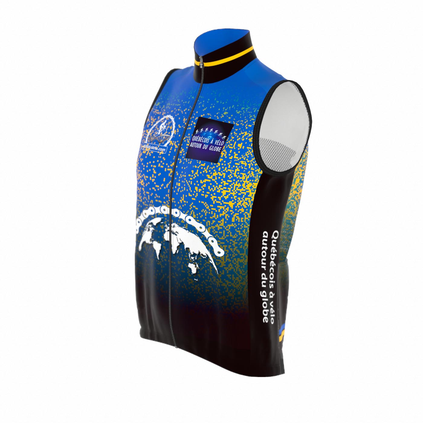 Gilet Coupe-Vent avec Collet - Femme