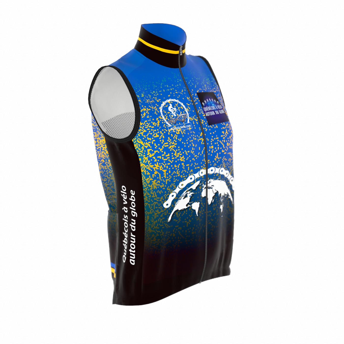 Gilet Coupe-Vent avec Collet - Femme