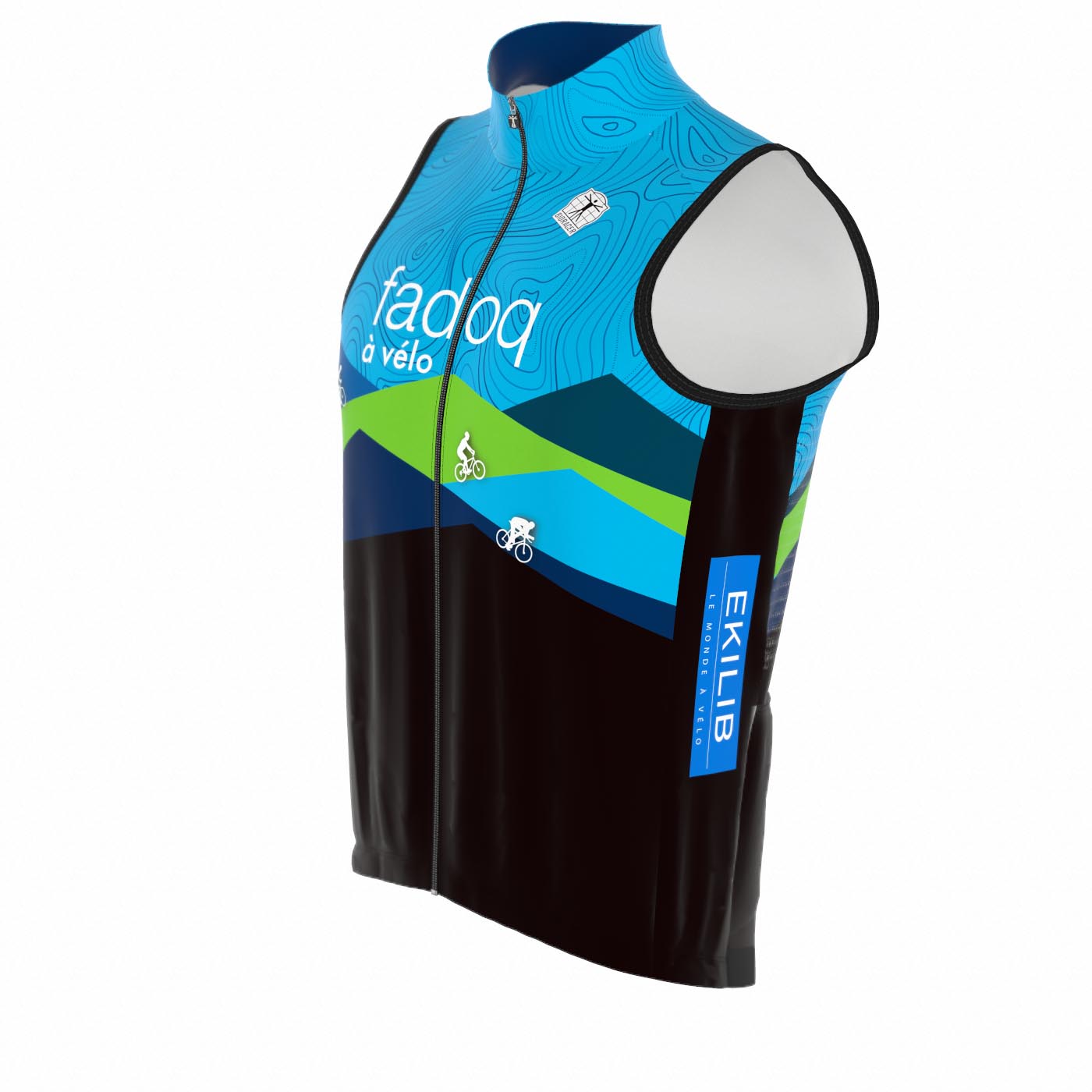Gilet Icon Light High Collar - Women