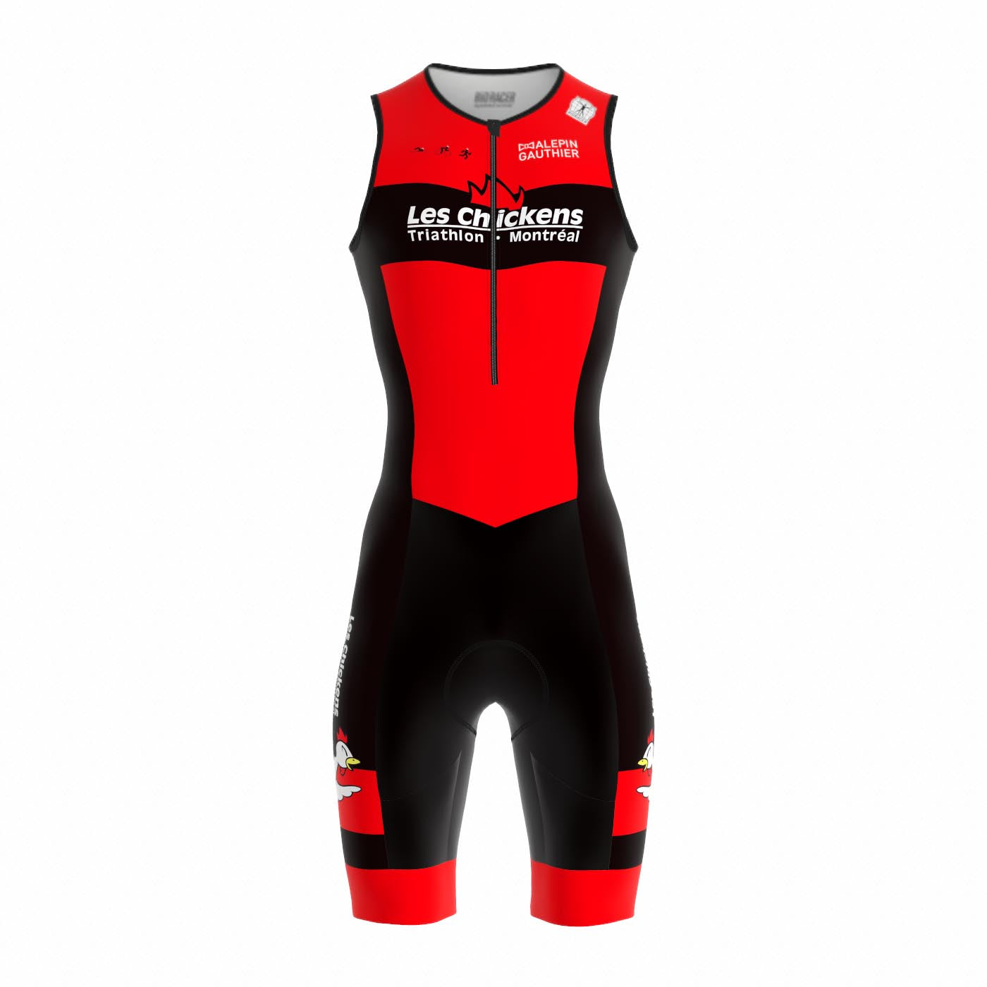 Tri Team Suit BackPocket - Men