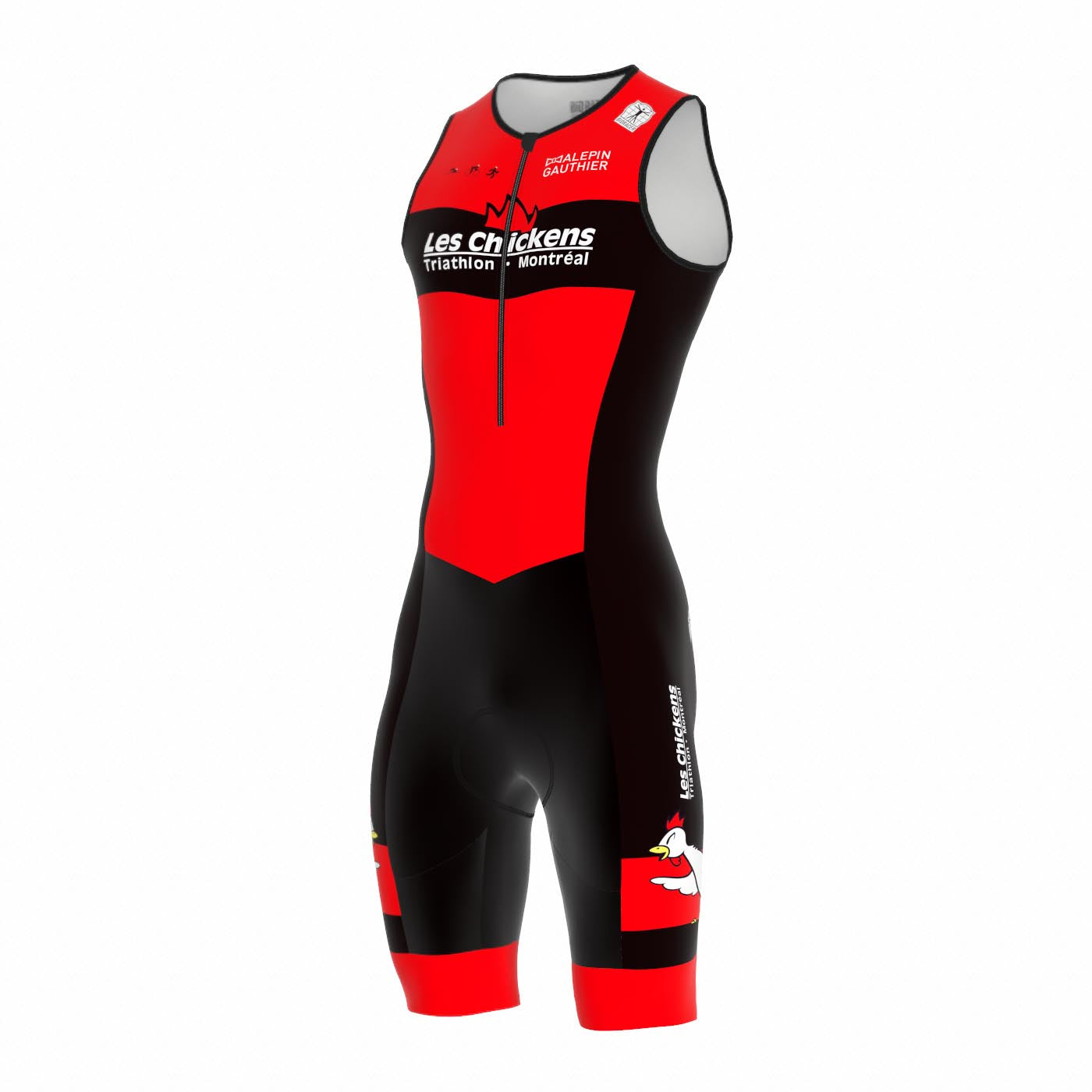 Tri Team Suit BackPocket - Men