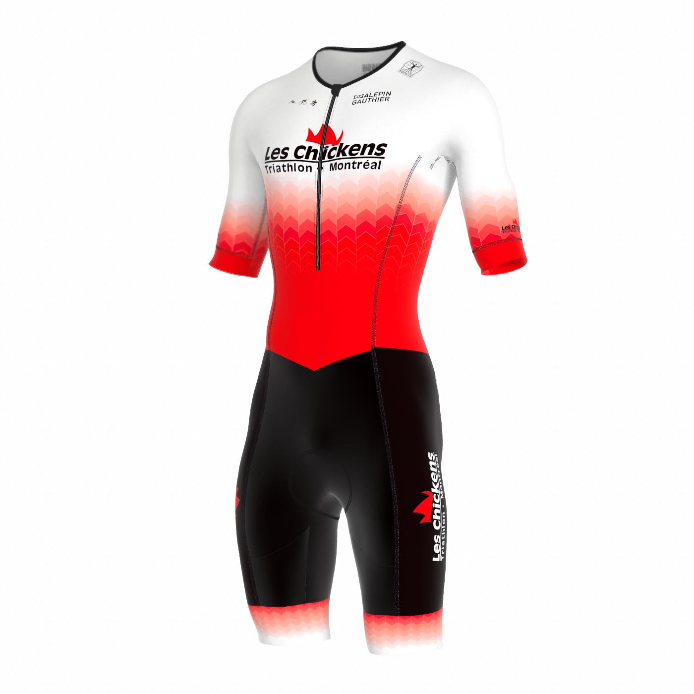 Tri Team Suit Short Sleeve Backpocket - Women