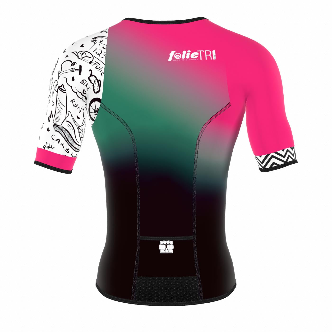 Tri Top Nel Short Sleeve Front Zipper 2.0 - Men