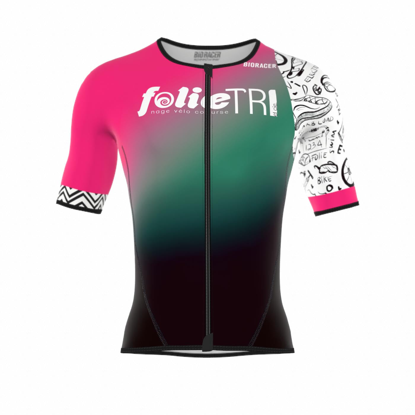 Tri Top Nel Short Sleeve Front Zipper 2.0 - Women