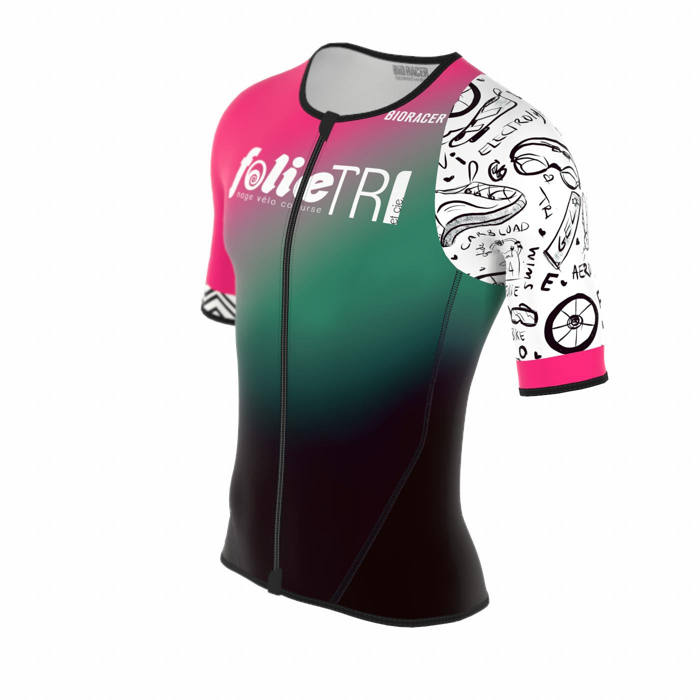 Tri Top Nel Short Sleeve Front Zipper 2.0 - Women