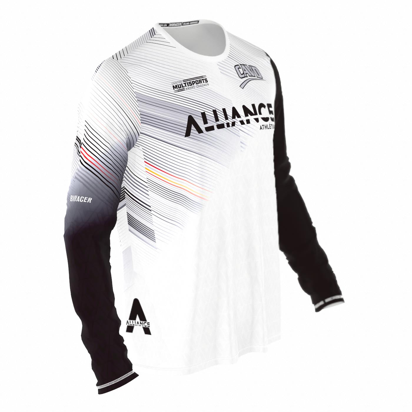 T-Shirt LS Athletics Round Collar - Men