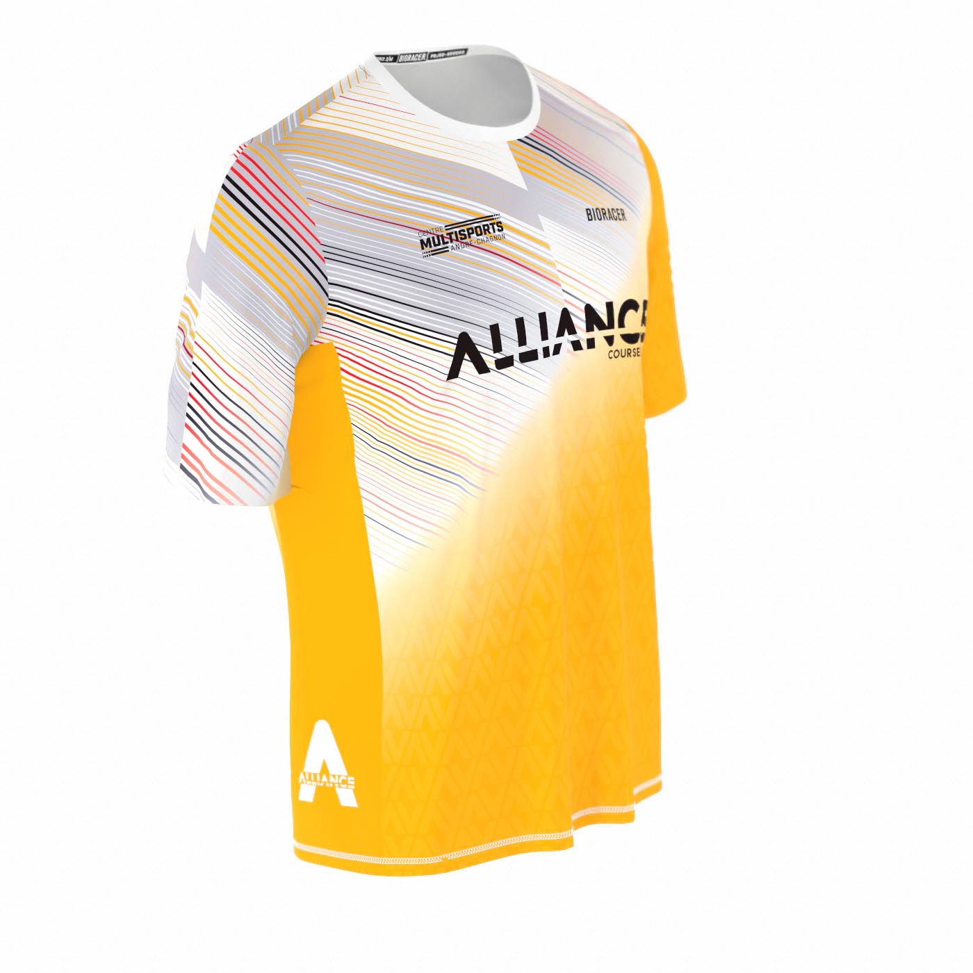 T-Shirt SS Athletics Round Collar - Men