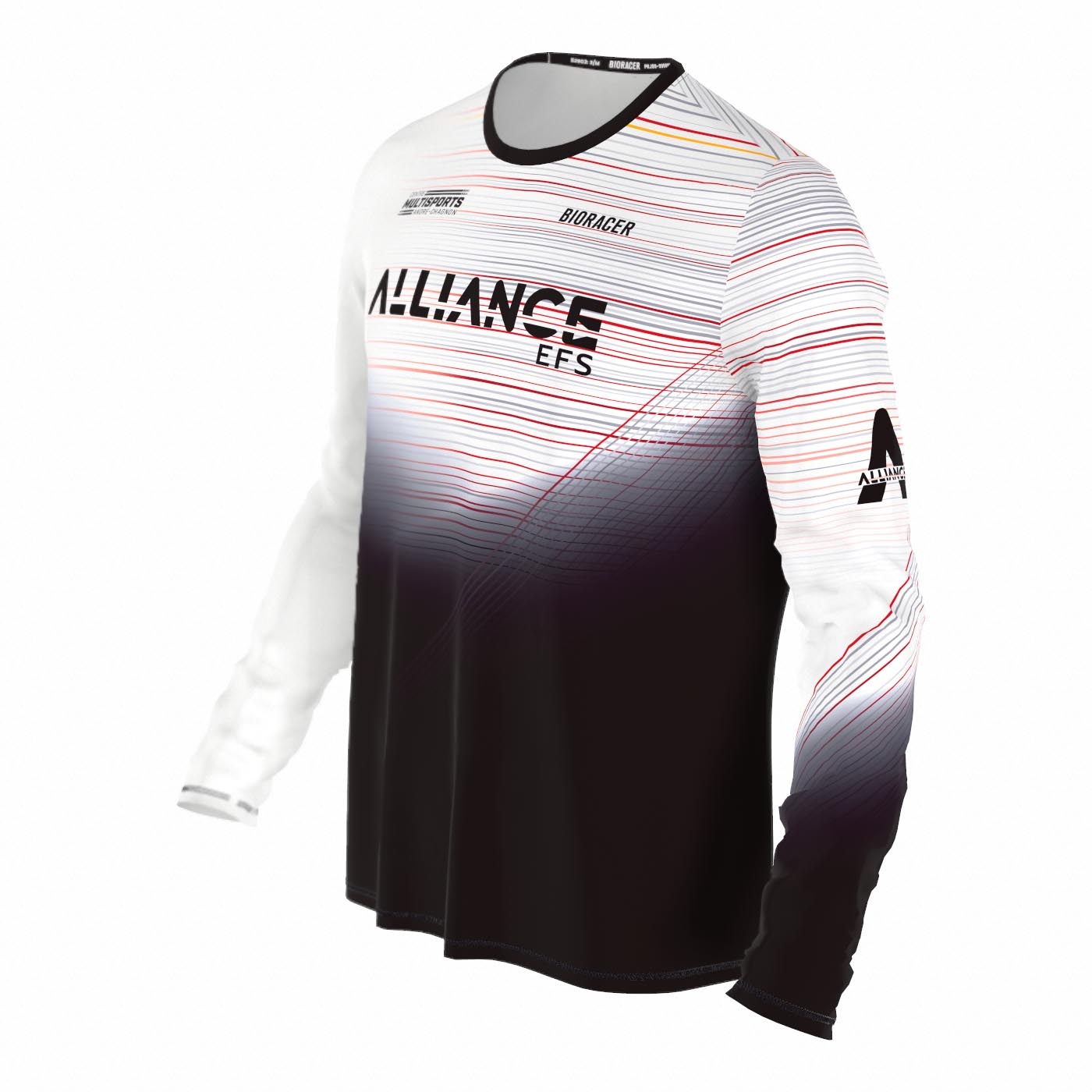 T-Shirt LS Athletics Round Collar - Men