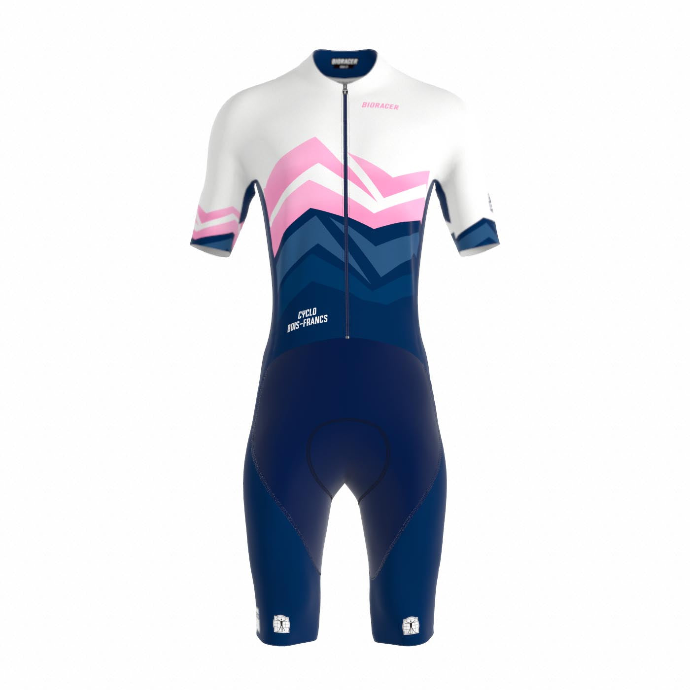 Combinaison Aerosuit SS Epic Road Race - Hommes - Blanc