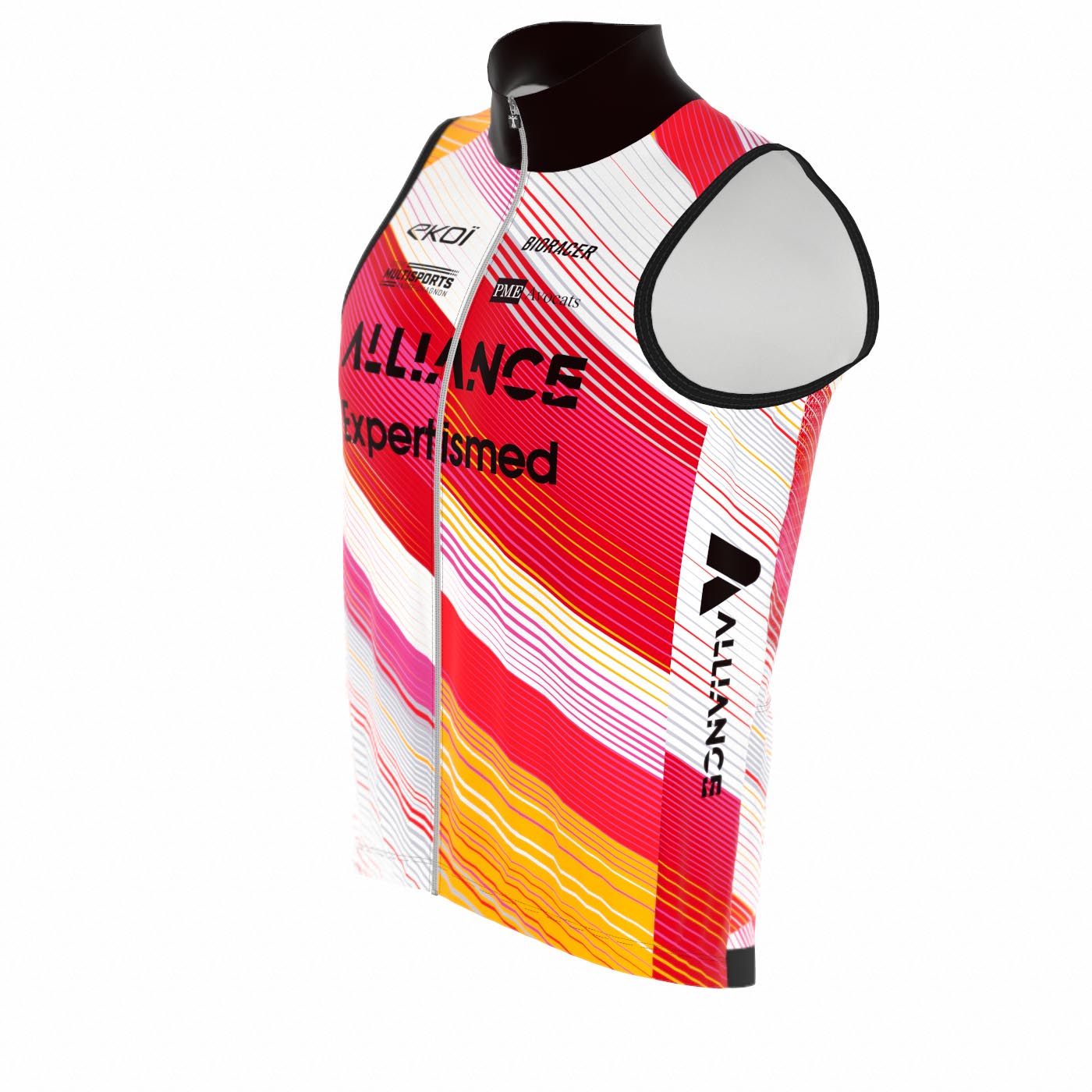 Icon High Collar Wind Gilet - Kids