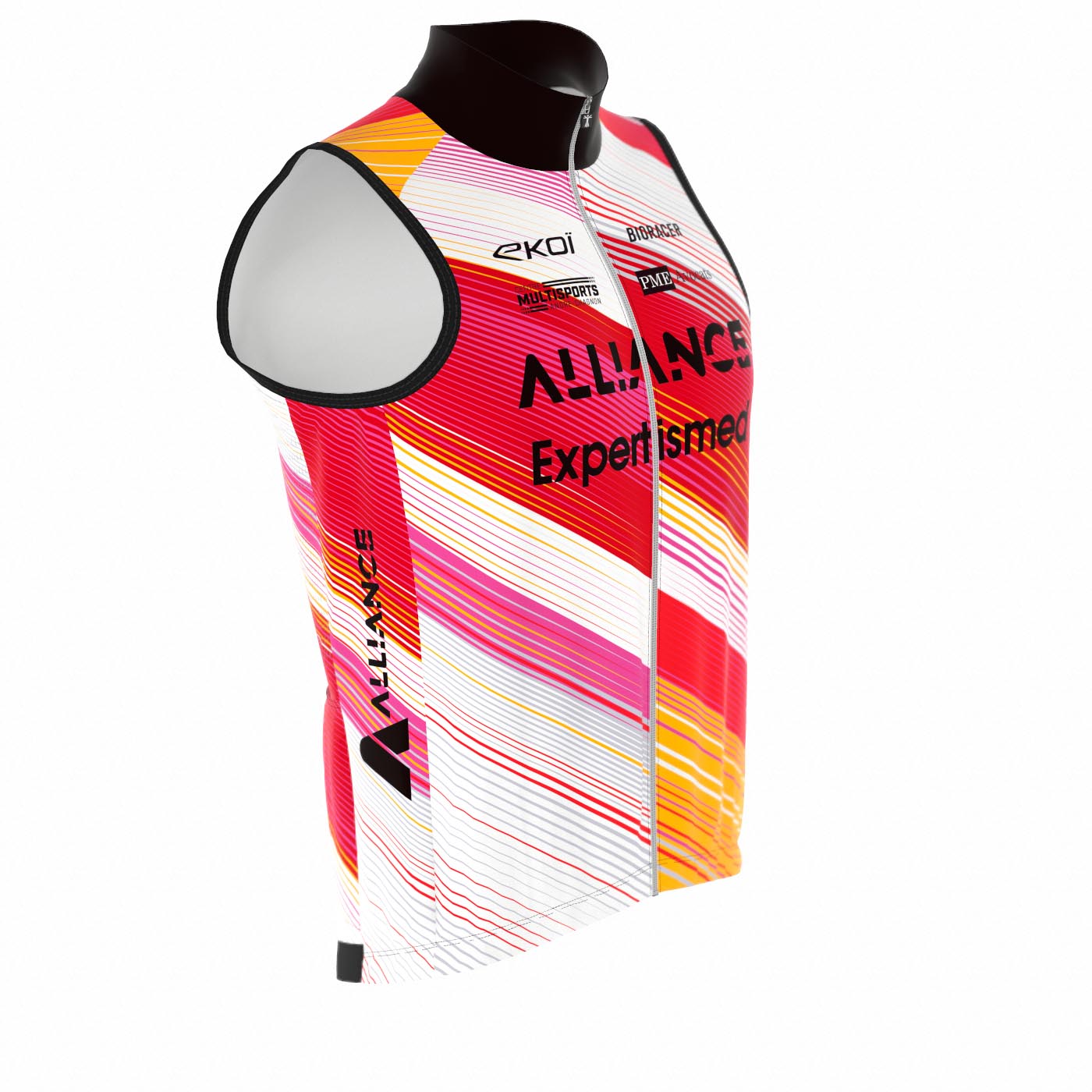 Icon High Collar Wind Gilet - Kids