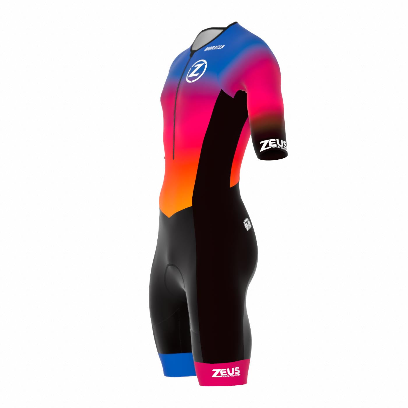 Tri Team Suit Short Sleeve Backpocket - Men