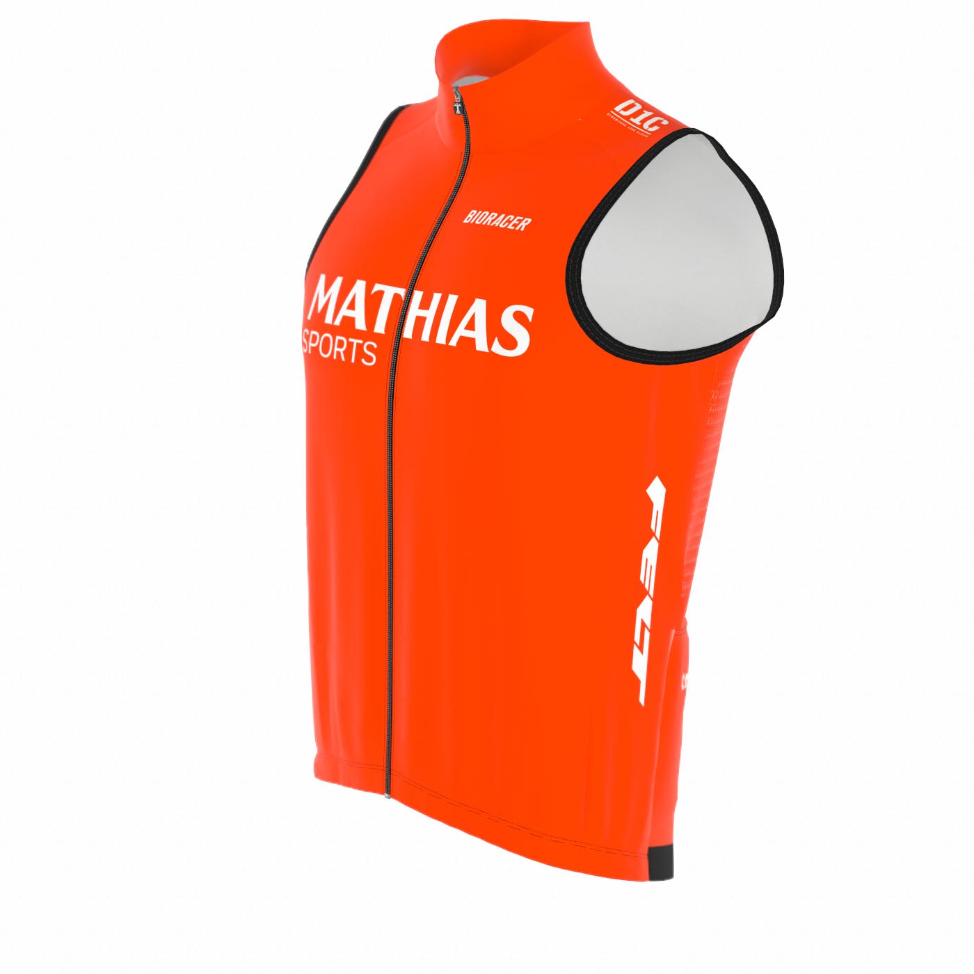 Icon High Collar Wind Gilet - Men