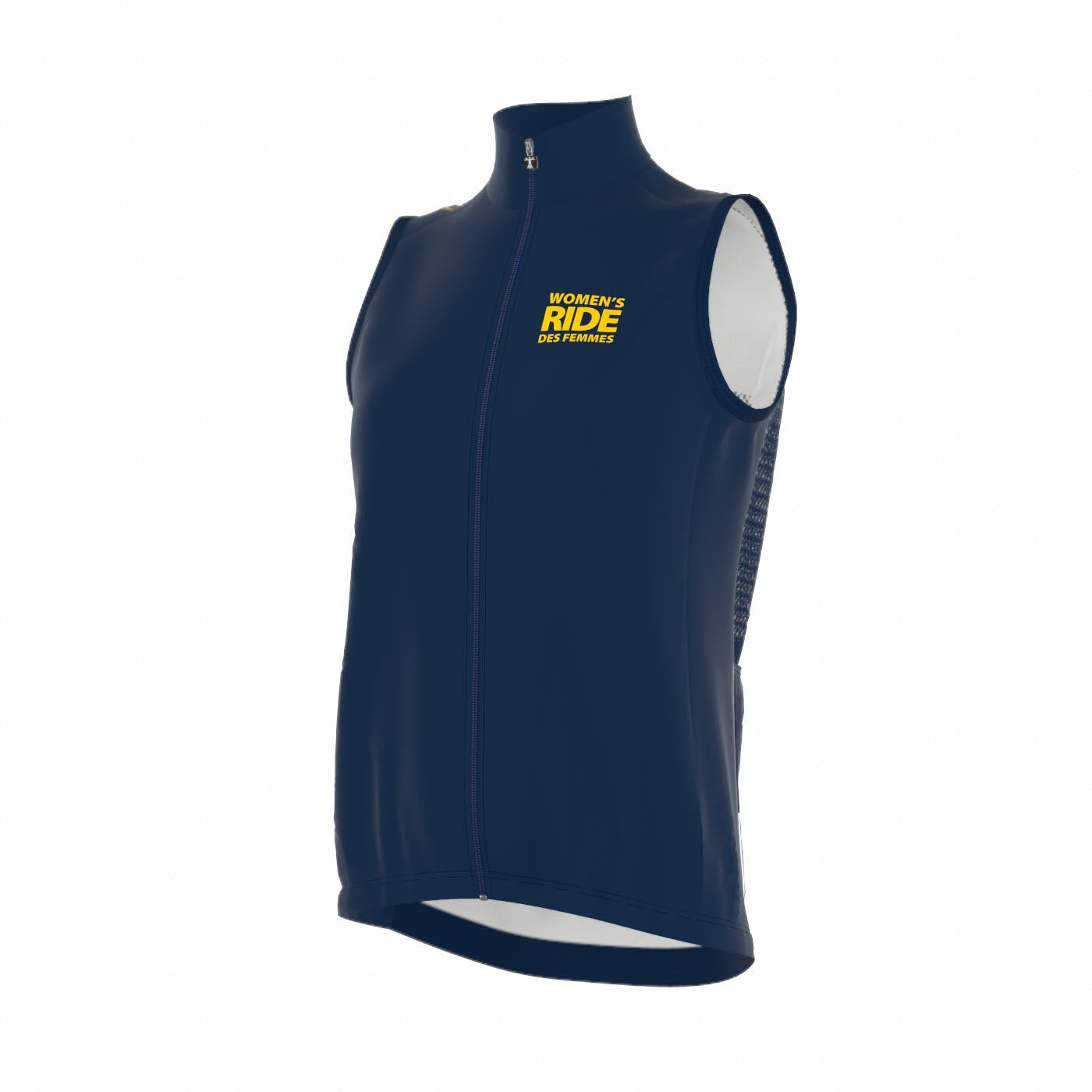 Gilet Icon Light High Collar - Women