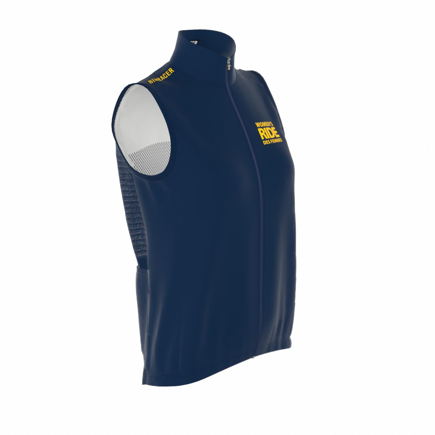 Gilet Icon Light High Collar - Women