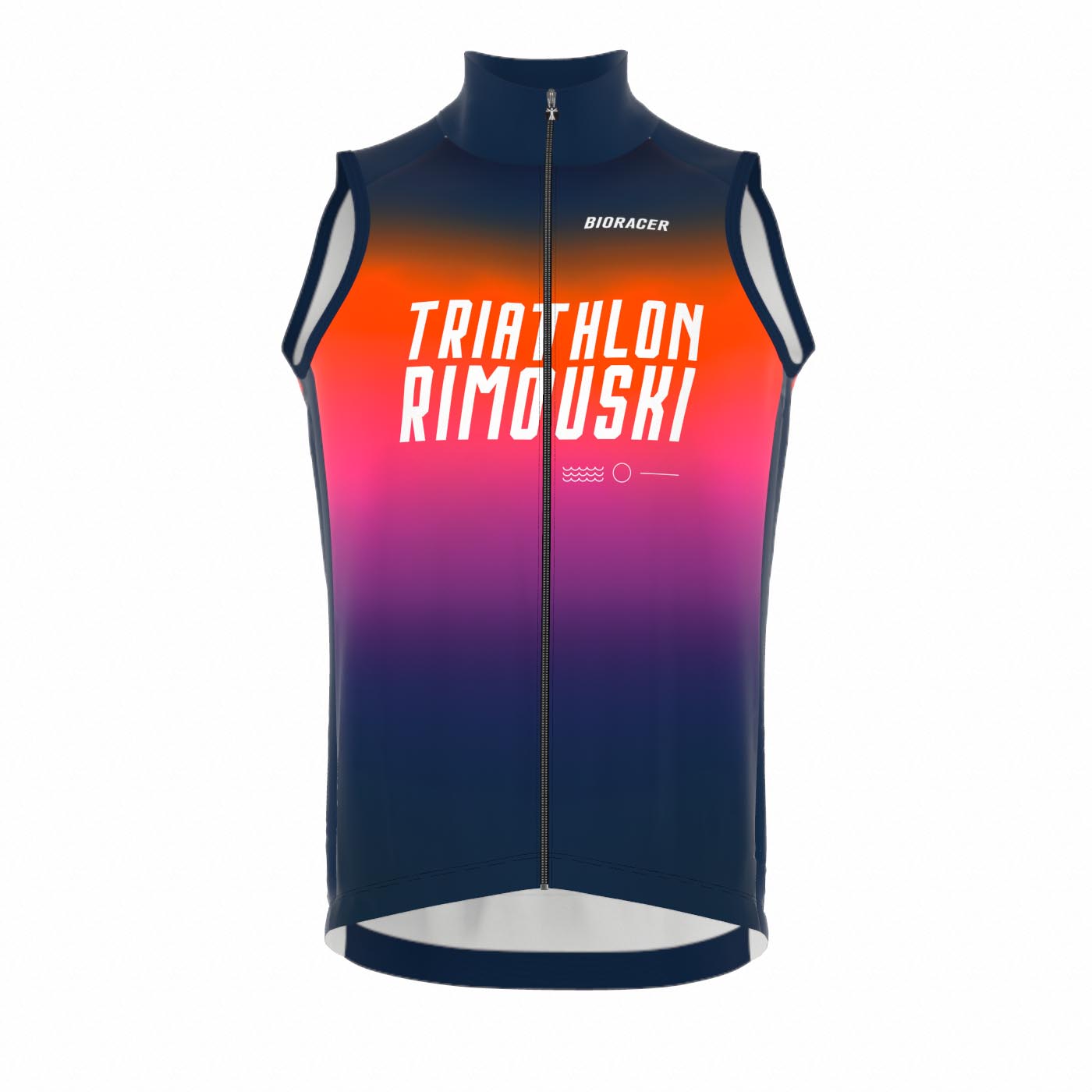 Gilet Icon Light High Collar - Women