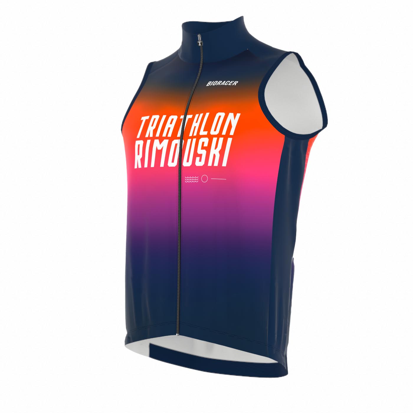 Gilet Icon Light High Collar - Women