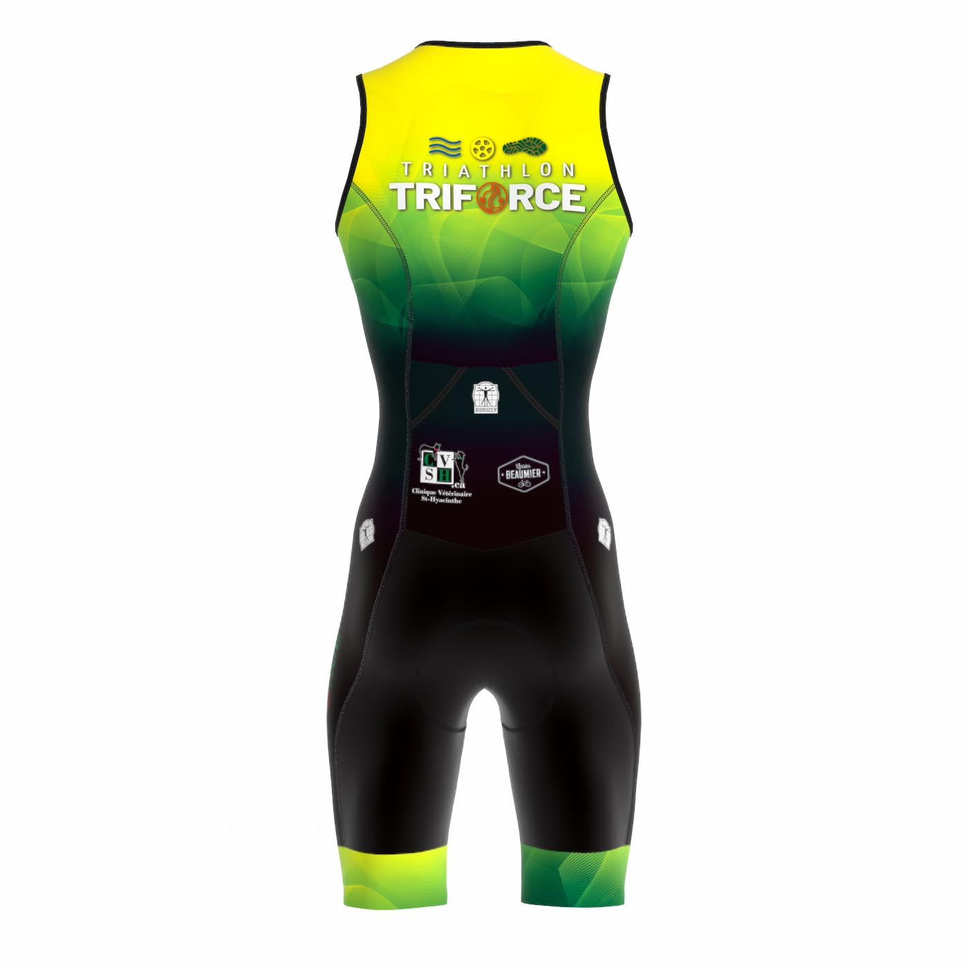 Tri Team Suit BackPocket - Men