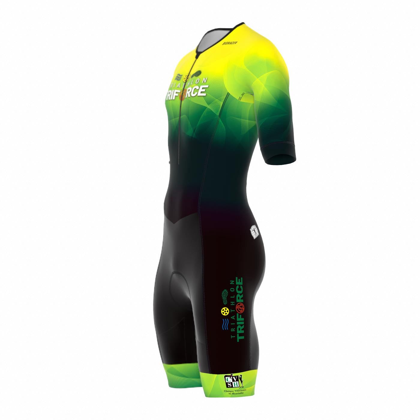 Tri Team Suit Short Sleeve Backpocket - Men