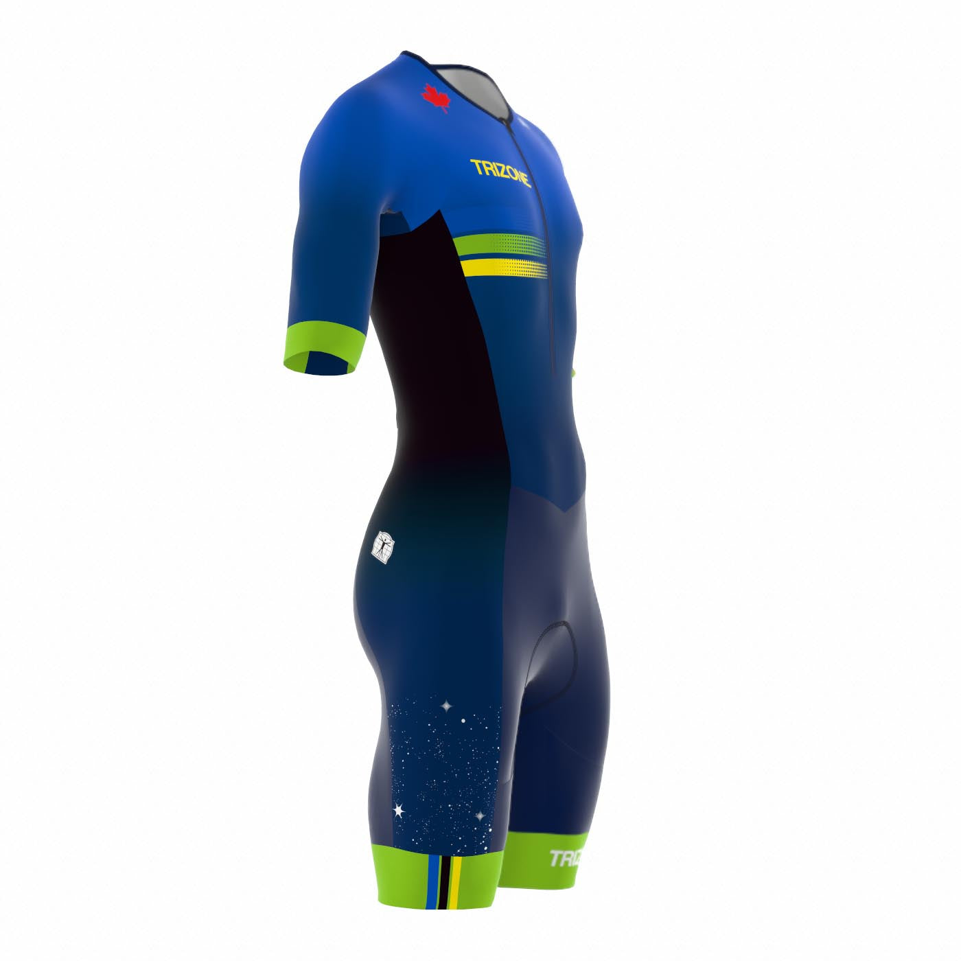 Tri Team Suit Short Sleeve Backpocket - Men