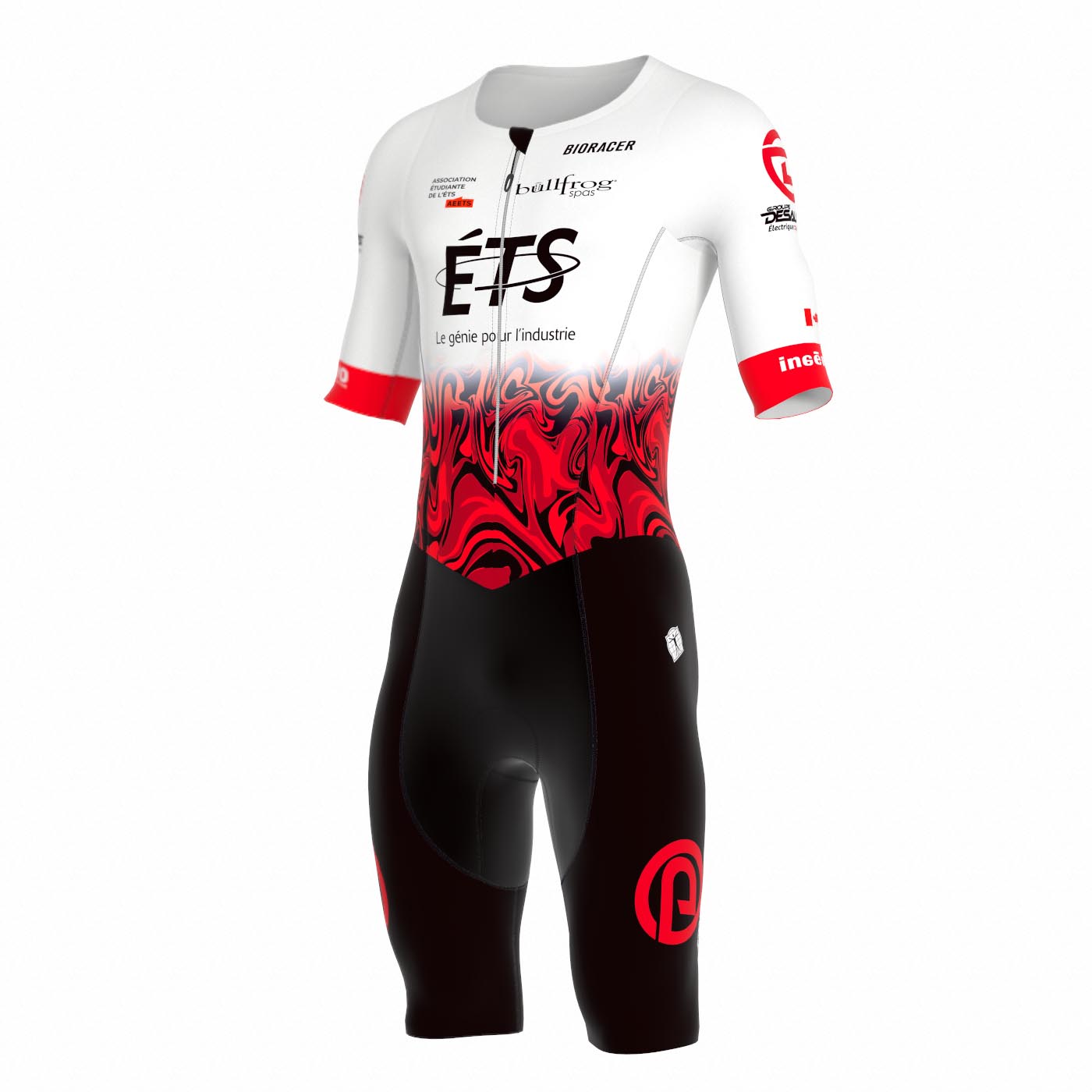 Icon Short Sleeve Tri Suit - Front Zipper - Women