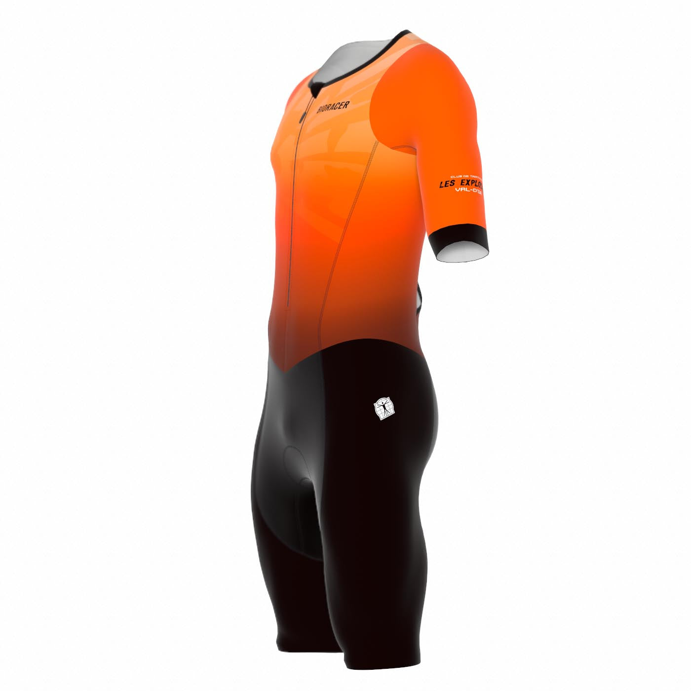 Icon Short Sleeve Tri Suit Front Zipper - Men
