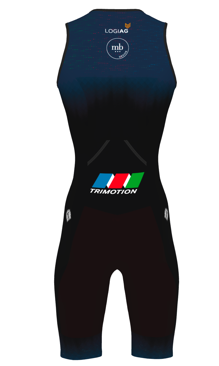 Tri Team Suit BackPocket - Men