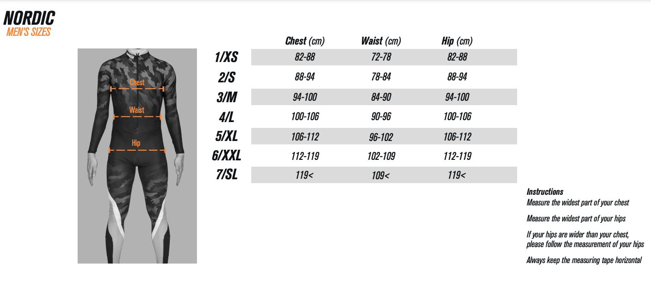 Size Charts – MyBR-Canada