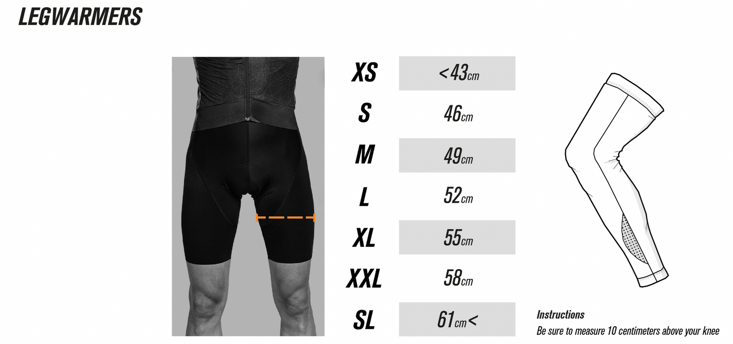 Team Legwarmers Tempest Zipper - Unisex