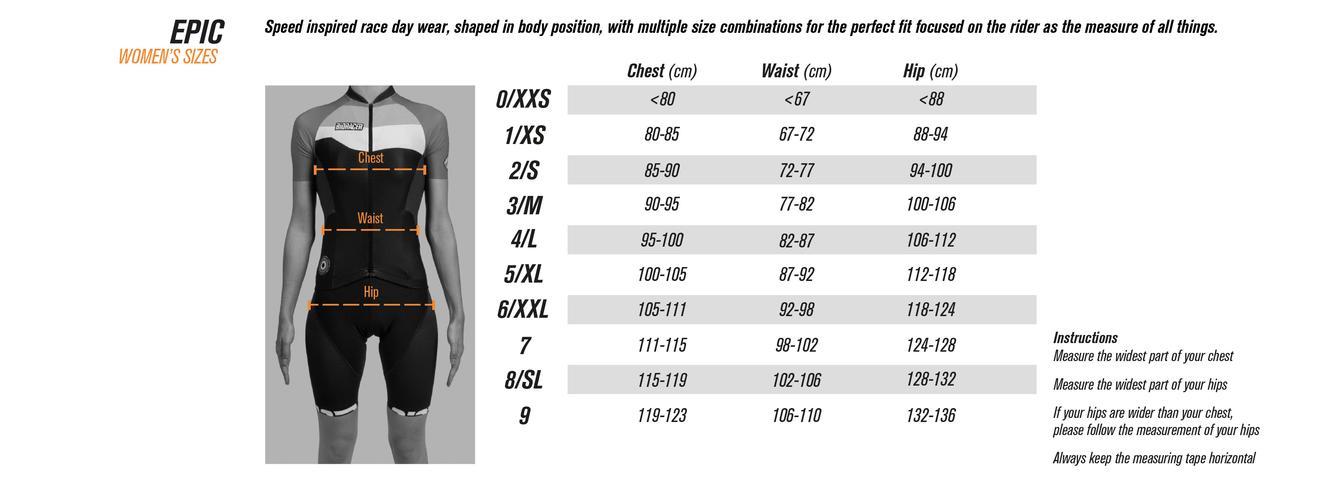 Bibshort Epic (No Back Zip) - Women