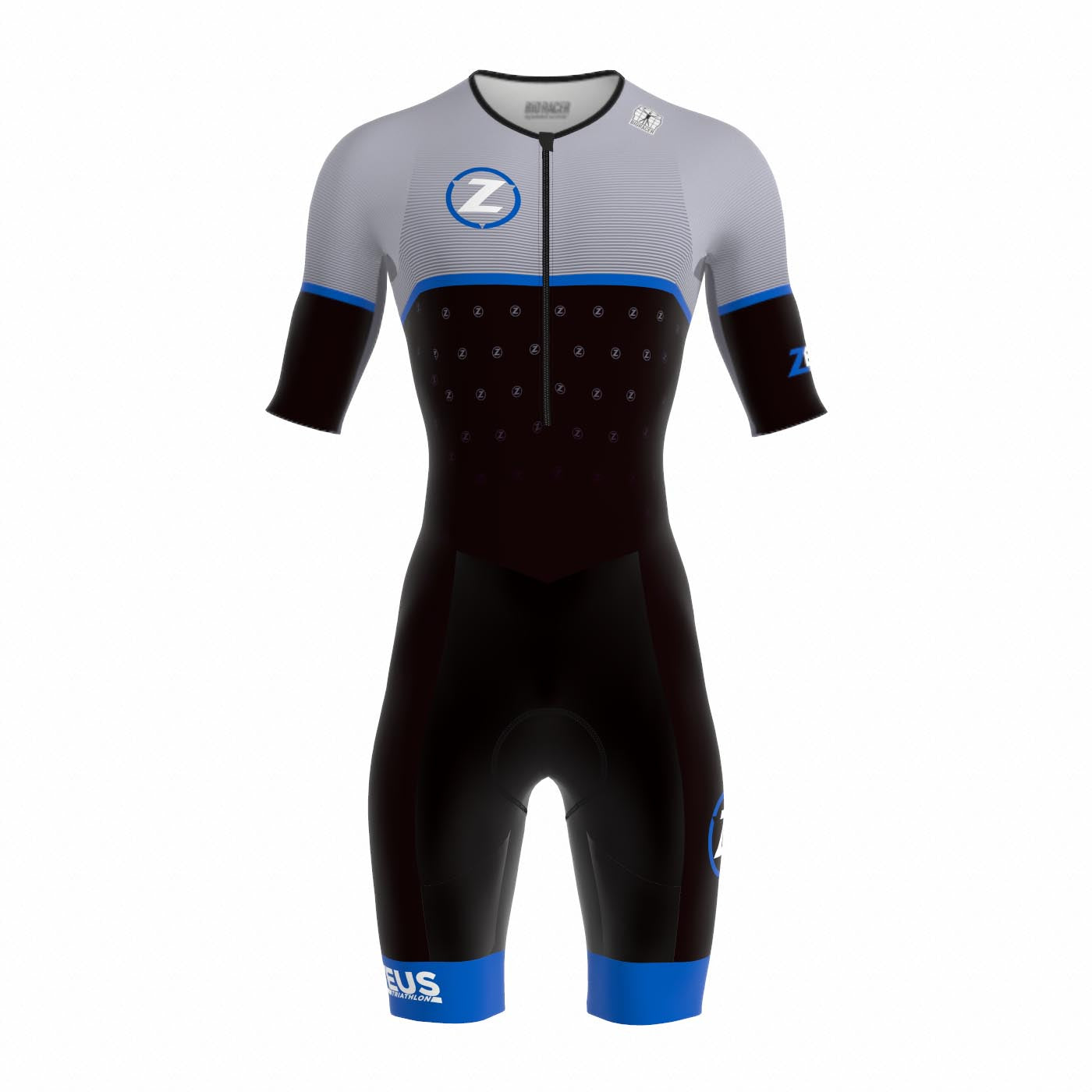 53804D - Tri Team Suit Short Sleeve Backpocket - Women