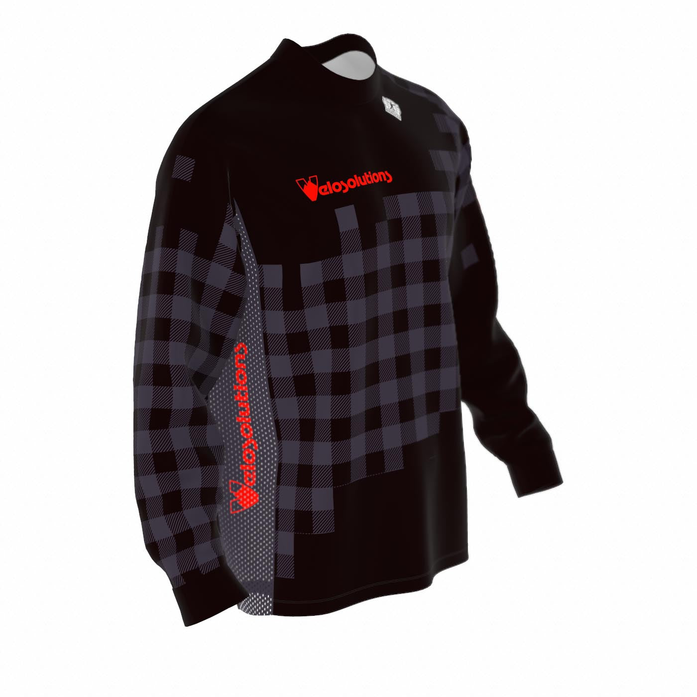 Jersey Downhill LS Prof V-Neck - Unisex