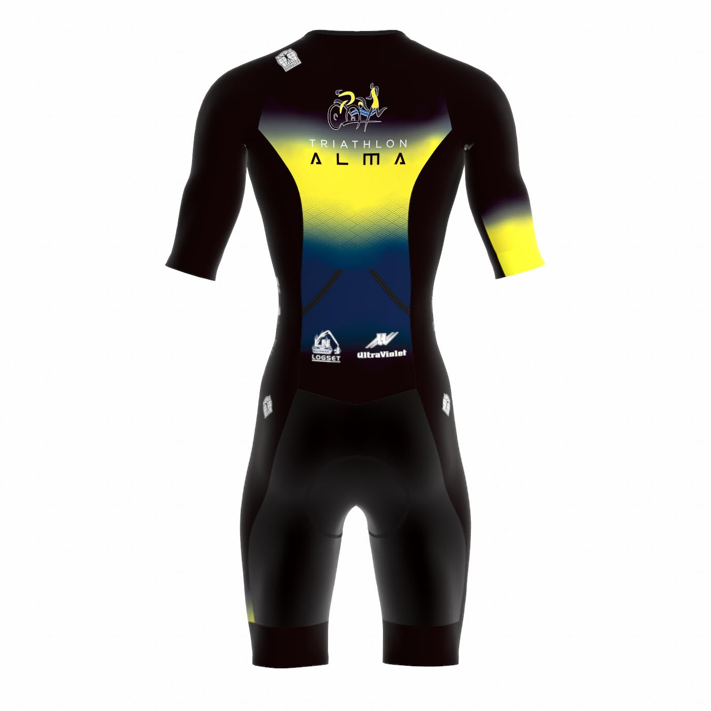 Tri Team Suit Short Sleeve Backpocket - Women