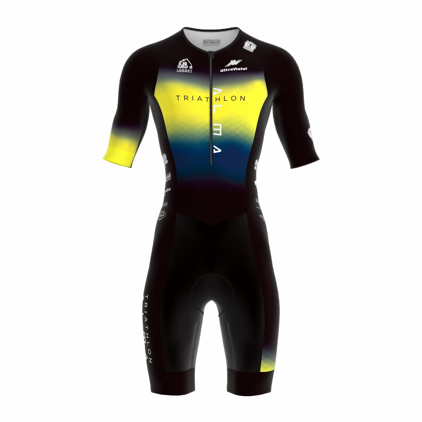 Tri Team Suit Short Sleeve Backpocket - Women