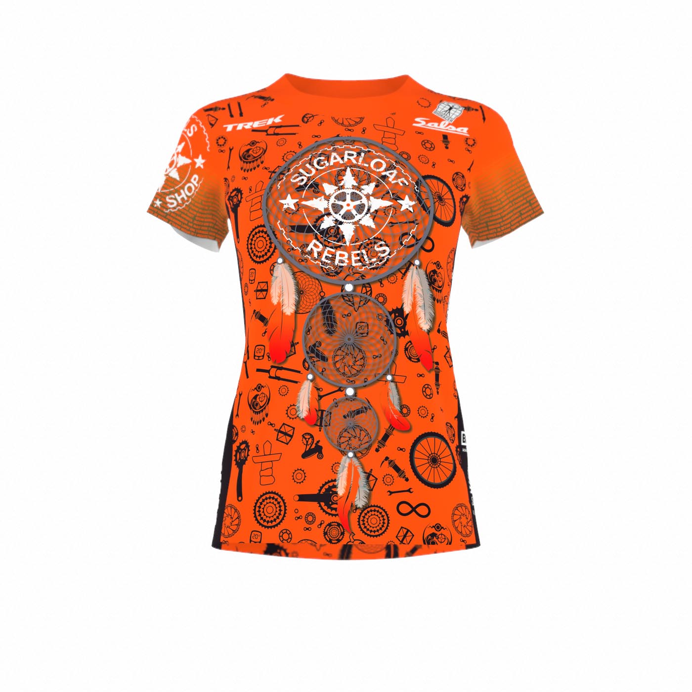 T-Shirt SS Athletics Round Collar - Women