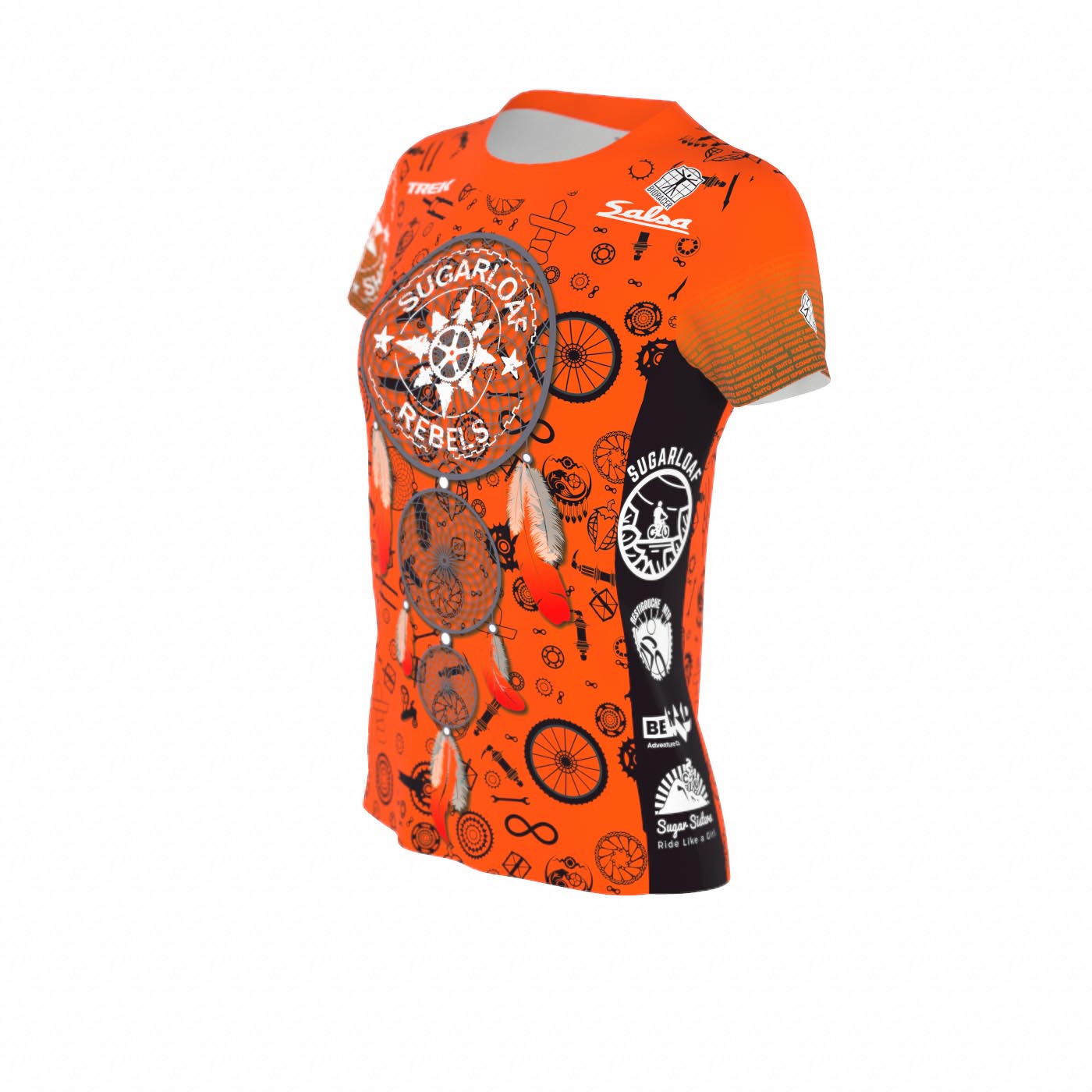 T-Shirt SS Athletics Round Collar - Women