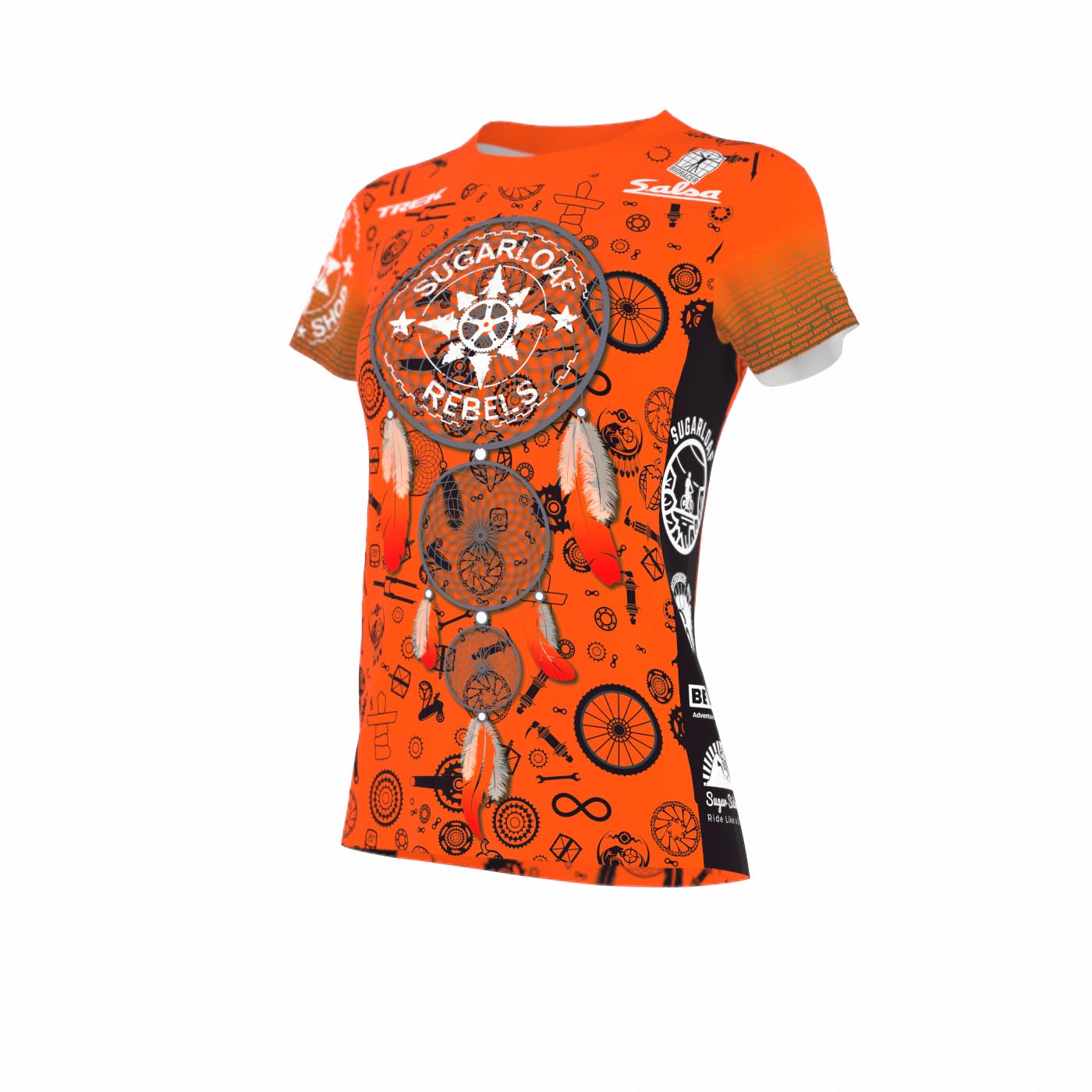 T-Shirt SS Athletics Round Collar - Women