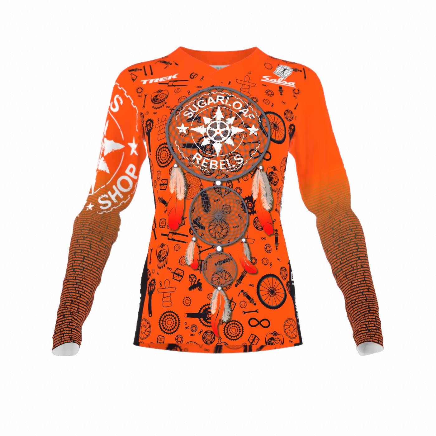 T-Shirt LS Athletics V-Collar - Women