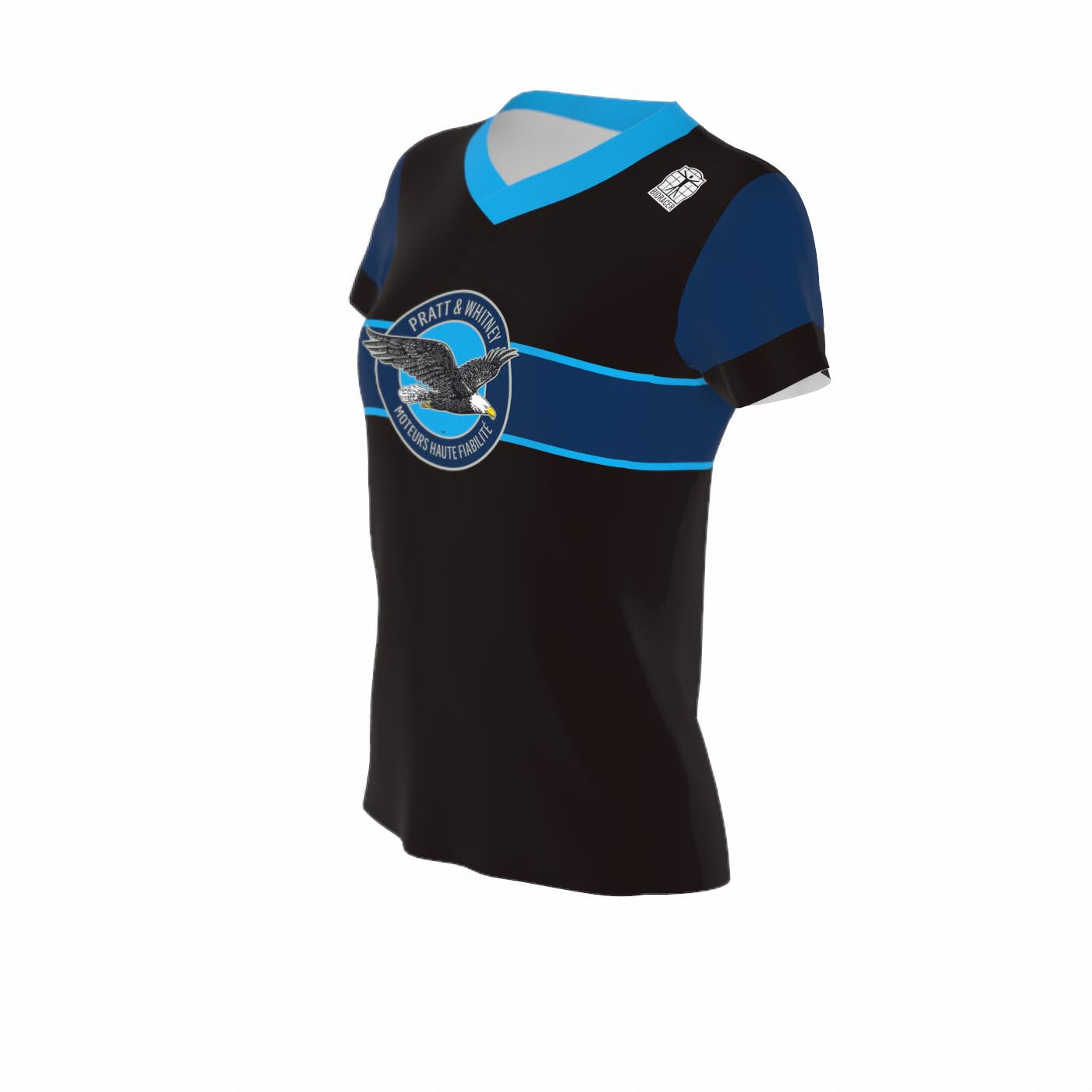 T-Shirt SS Athletics V-Round Collar - Women