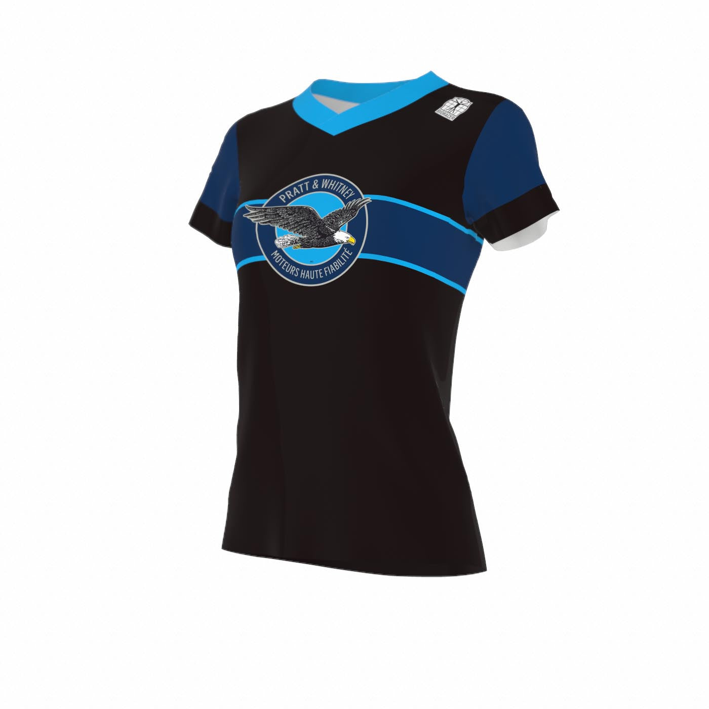 T-Shirt SS Athletics V-Round Collar - Women