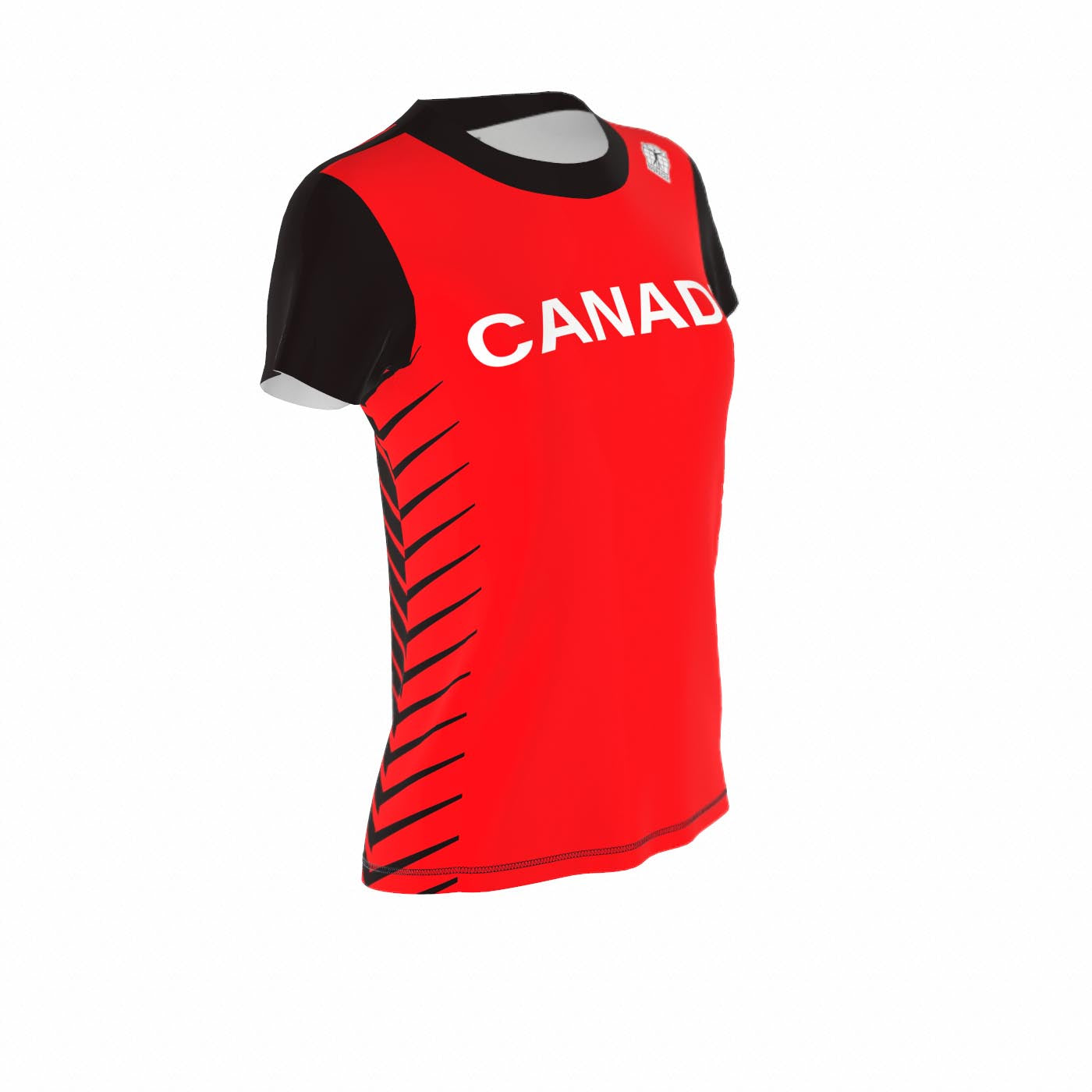 T-Shirt SS Athletics Round Collar - Women