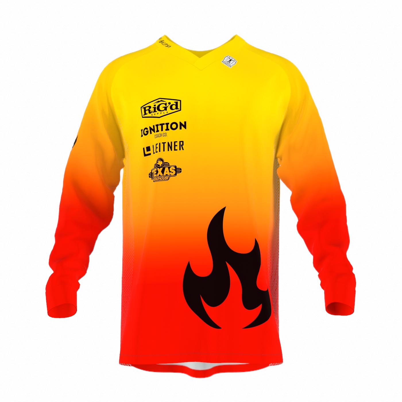 Jersey Downhill LS Prof V-Neck - Unisex